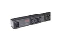 Miniatyrbild 3 av 5: APC Basic Rack PDU Zero U - Grenuttag (kan monteras i rack) - AC 120/208/230 V - ingång: IEC 60320 C20 - utgångskontakter: 15 - 0U - 2.5 m sladd - sv