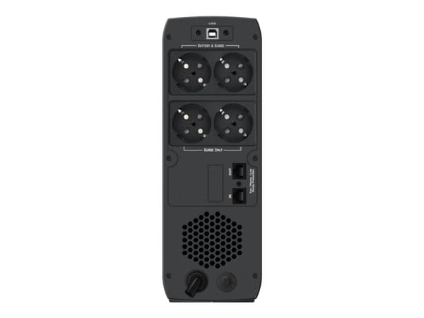 PowerWalker VI 800 CSW - UPS - AC 170 - 280 V - 480 Watt - 800 VA - 9 At - USB - utgangskontakter: 4