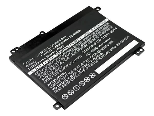 CoreParts - Batteri för bärbar dator - litiumjon - 4600 mAh - 35.4 Wh - svart - för HP Pavilion x360 Laptop 11m-ad013dx
