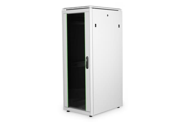 DIGITUS RM-verkkokaappi 32U 1609x600x800mm, lasiovi, harmaa