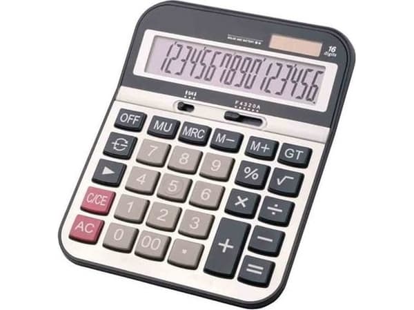 Center calculator CENTRAL CALCULATOR 12 DIGITS 210X155X20MM