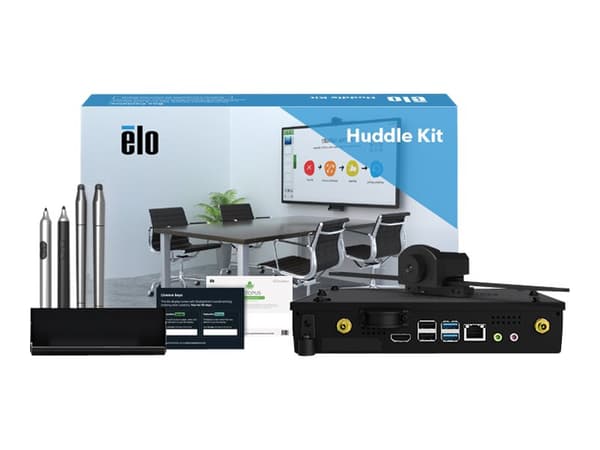 Elo Computer Module ECMG4 - Huddle Kit digitalskyltningsspelare - 16 GB RAM - Intel Core i5 - SSD - 256 GB - Windows 10 64-bit - svart