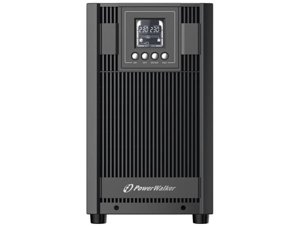 PowerWalker VFI 3000 AT - UPS - AC 80 - 300 V - 2700 watt - 3000 VA - 9 Ah - RS-232, USB - utgangskontakter: 5