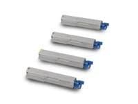 OKI - Cyan - original - tonerpatron - for C3300n, 3400n, 3450n, 3600n