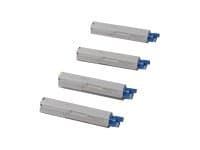 OKI - Cyan - original - tonerpatron - for C3300n, 3400n, 3450n, 3600n