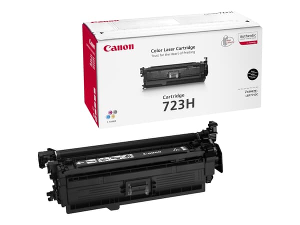 Canon 723H BK - Svart - original - tonerpatron - for i-SENSYS LBP7750Cdn