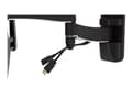 Miniatyrbilde 2 av 3: Hama FULLMOTION TV Wall Bracket, Premium - Monteringssett (veggmontering) - for flatpanel - aluminium, stål, forkrommet plast - svart - skjermstørrel