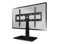 Miniatyrbild 2 av 5: Sanus VTVS1 - Ställ - för LCD-TV - svart - skärmstorlek: 32"-60"