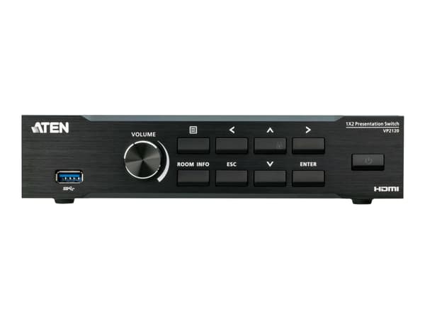 ATEN VP2120 - Omkopplare/quadmultivy/ljud DSP