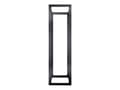 Miniatyrbilde 3 av 5: APC NetShelter 4 Post Open Frame Rack - Rack - svart - 44U - for P/N: SUA5000RMI5U