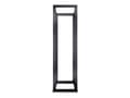 Miniatyrbilde 4 av 5: APC NetShelter 4 Post Open Frame Rack - Rack - svart - 44U - for P/N: SUA5000RMI5U