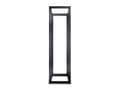 Miniatyrbilde 5 av 5: APC NetShelter 4 Post Open Frame Rack - Rack - svart - 44U - for P/N: SUA5000RMI5U