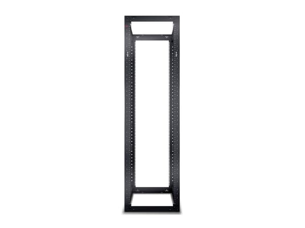 APC NetShelter 4 Post Open Frame Rack - Rack - svart - 44U - for P/N: SUA5000RMI5U
