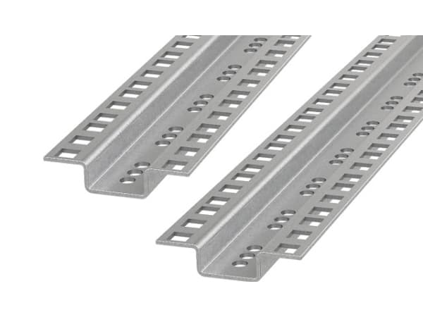 EFB Elektronik PRO-MPR47, Montering Sett, Grå, Stål, 47U, 2 stykker