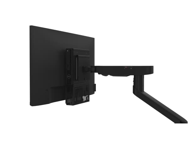 Dell Single Monitor Arm - MSA20 - Monteringssats - justerbar arm - för LCD-display - svart - skärmstorlek: 19"-38" - monteringsgränssnitt: 100 x 100
