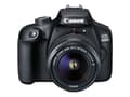 Miniatyrbild 4 av 5: Canon EOS 4000D - Digitalkamera - SLR - 18.0 MP - APS-C - 1 080 p / 30 fps - 3x optisk zoom EF-S 18-55mm DC III lins - Wi-Fi - svart