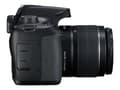 Miniatyrbild 5 av 5: Canon EOS 4000D - Digitalkamera - SLR - 18.0 MP - APS-C - 1 080 p / 30 fps - 3x optisk zoom EF-S 18-55mm DC III lins - Wi-Fi - svart