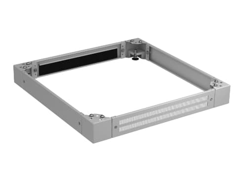 EFB Elektronik PRO-SOK80PB.GR, Racksokkel, Grå, Stål, CE, PRO, 48,3 cm (19")