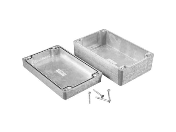 Hammond Electronics 1550Z120GASKET Tætning Silikone Sort (L x B x H) 160 x 100 x 2 mm 2 stk