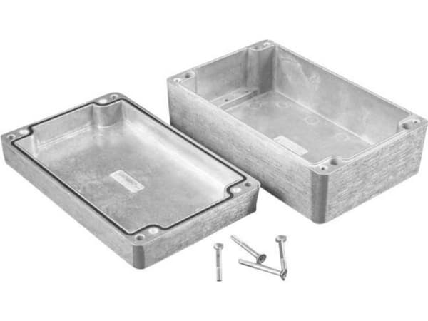 Hammond Electronics 1550Z120GASKET Tætning Silikone Sort (L x B x H) 160 x 100 x 2 mm 2 stk