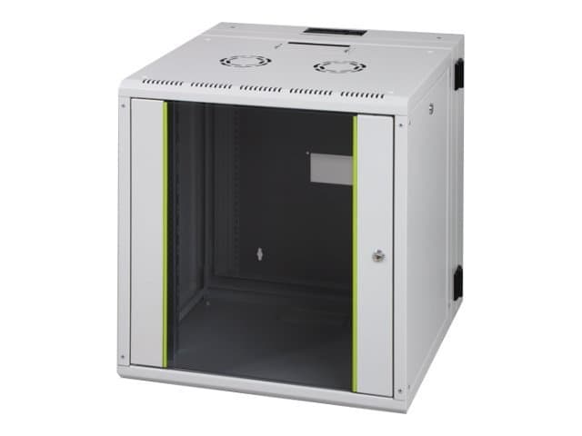 Digitus - Skåp - väggmonterbart - grått, RAL 7035 - 16U - 19"