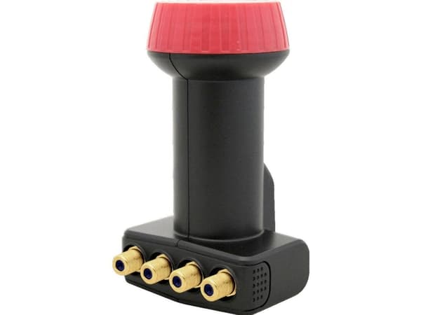Megasat Quad LNB Diavolo, F, 4 cm, 99 mm, 54 mm, 127 mm, 247 g