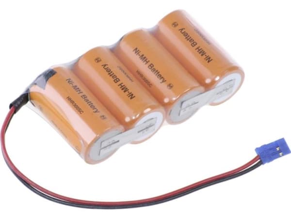 Panasonic Series F1x4 Graupner Battery Pack 4x Sub-C Cable, Connector NiMH 4.8 V 3000 mAh