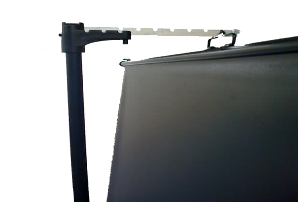 Elite Tripod Series T119UWS1 - Projektorduk med stativ - 119" (302 cm) - 1:1 - MaxWhite - svart
