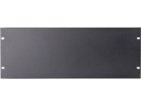 Omnitronic 30100450, Frontpanel, Svart, Stål, 4U, 483 mm, 178 mm