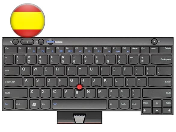 Lenovo 04W3073, Näppäimistö, Espanja, Lenovo, ThinkPad L430, L530, T430, T530, X230, W530