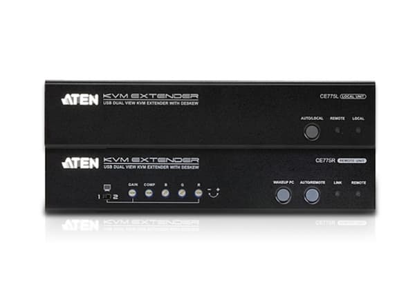ATEN CE 775 Local and Remote Units - KVM / lyd / seriellutvider - USB - opp til 300 m