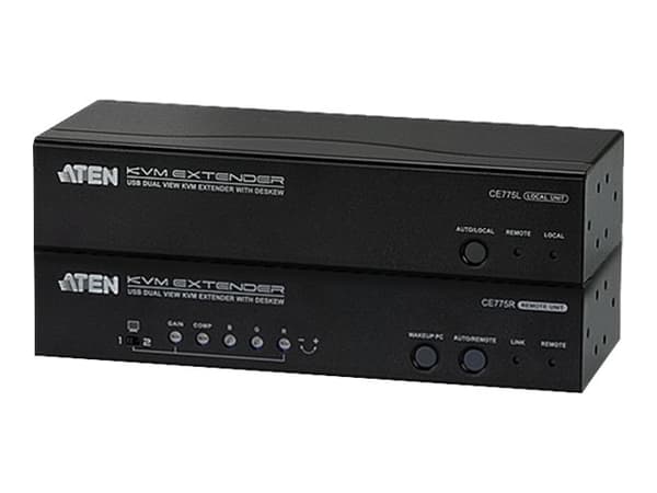 ATEN CE 775 Local and Remote Units - KVM / lyd / seriellutvider - USB - opp til 300 m