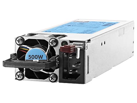 HPE - Strømforsyning - "hot-plug" / redundant (plug-in modul) - Flex Slot - 80 PLUS Platinum - AC 100-240 V - 500 watt