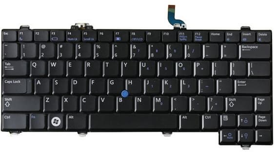 Dell - Tangentbord - QWERTY - brittisk - för Latitude XT, XT2