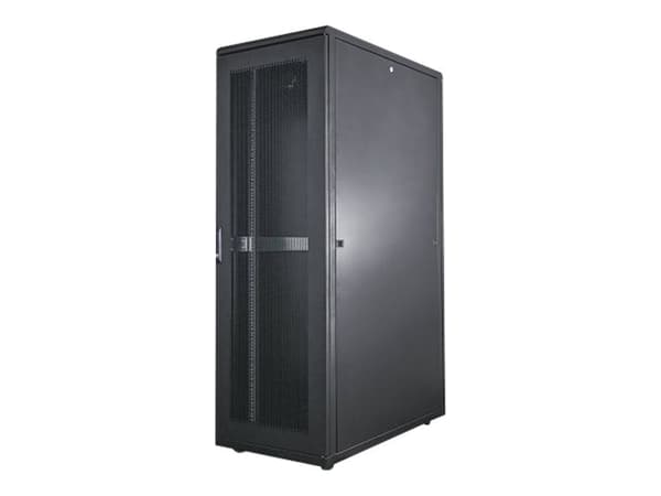 Intellinet Network Cabinet, Free Standing (Standard), 26U, Usable Depth 123 to 773mm/Width 503mm, Black, Assembled, Max 1500kg, Server Rack, IP20 rat