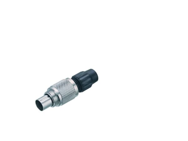 Binder 99-0479-102-08 Bullet Connector Plug, Straight Series Bullet Connectors