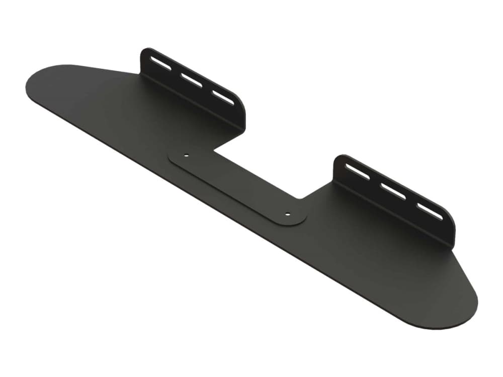 Flexson B-FWM - Konsol - för soundbar - höggradigt stål - svart - väggmonterbar - för Sonos Beam