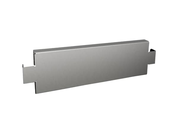 Rittal VX 8620.071, Reunapaneeli, Harmaa, Ruostumaton teräs, 100 mm, 2 kpl, 2,2 kg