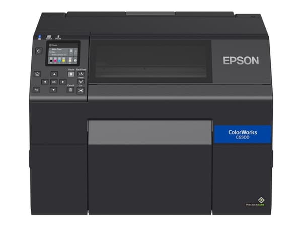 Epson ColorWorks CW-C6500Ae - Etikettskriver - farge - ink-jet - Rull (21,59 cm) - 1200 x 1200 dpi - inntil 85 mm/sek (mono) / inntil 85 mm/sek (farg