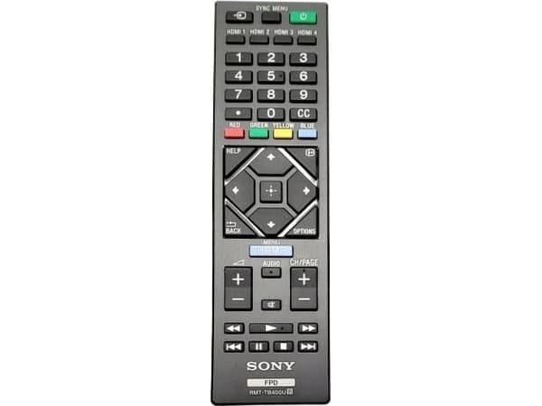 Sony - Fjernkontroll - for KD-43XG8305, 43XG8388, 43XG8396, 49XF8588, 49XG8305, 49XG8377, 49XG8396, 55XF8588