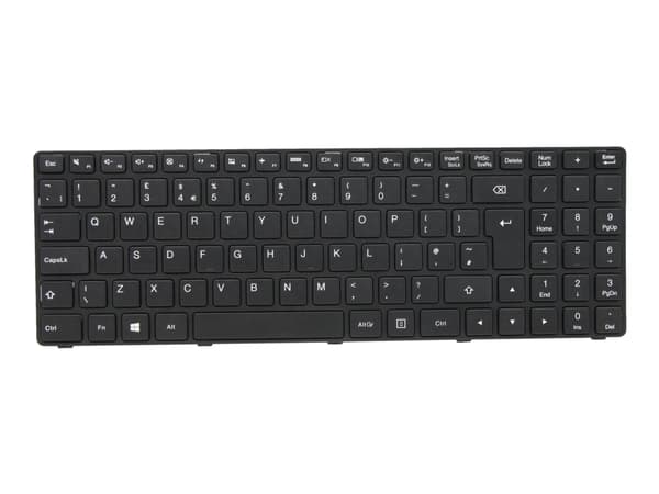 Lenovo - Erstatningstastatur for bærbar PC - Storbritannia - svart - FRU - for B50-50 80S2; IdeaPad 100-15IBD 80QQ