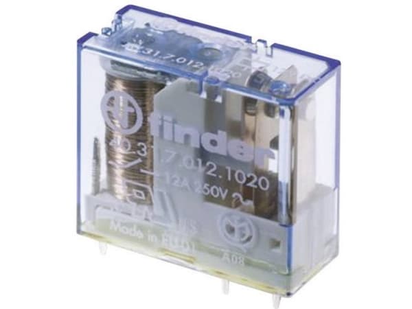 Finder 40.61.7.012.2320 Tulostusrele 12 V/DC 16 A 1 x päätepistoke 1 kpl