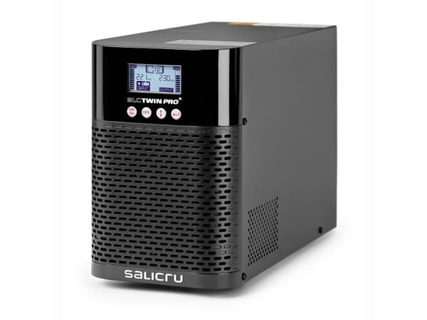 SALICRU SLC TWIN PRO2 700 - UPS - AC 220/230/240 V - 630 watt - 700 VA - enkeltfase - USB - utgangskontakter: 4 - PFC