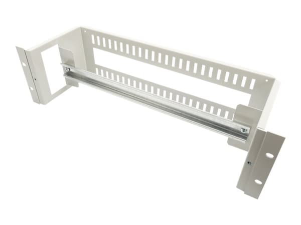 DIGITUS Professional DN-19-DIN-3U - Monteringssats för DIN-skena - ljusgrå, RAL 7035 - 3U - 19"