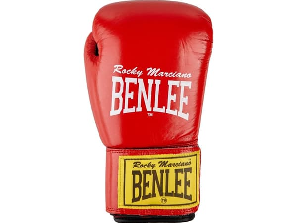 Benlee Nyrkkeilyhanskat luonnonnahasta Benlee Fighter, punainen/musta