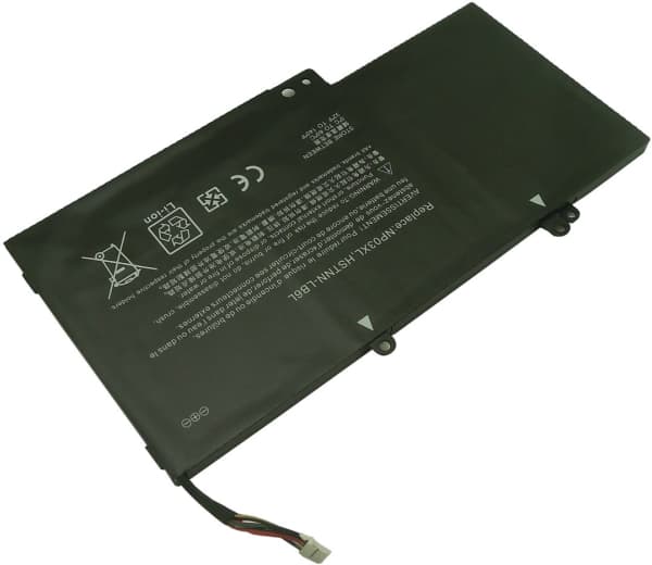 CoreParts - Batteri til bærbar PC (tilsvarer: HP NP03XL, HP HSTNN-LB6L, HP 760944-421, HP 760944-541, HP 761230-005, HP 3ICP6/60/80, HP TPN-Q146, HP