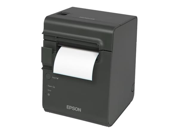 Epson TM L90 - Kvitteringsskriver - termolinje - Rull (8 cm) - 203 dpi - inntil 150 mm/sek - USB 2.0, seriell - kutter - mørk grå