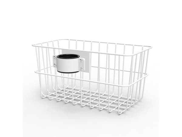 Compulocks Basket for Rolling Rise Stand - Monteringskomponent (kurv) - hvit - vognmonterbar - for Compulocks iPad 10.2-inch; Maclocks Rise Freedom E