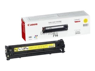 Canon 716 Yellow - Gul - original - tonerpatron - for i-SENSYS LBP5050, LBP5050N, MF8030CN, MF8040Cn, MF8050CN, MF8080Cw