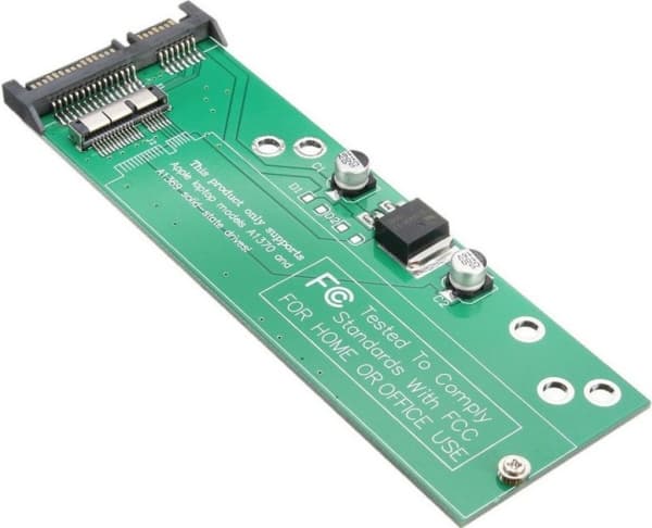 CoreParts MSSA7209, SSD adapter, Apple, 13" (Mid 2011) A1369, 13" (Late 2010) A1369, 11" (Mid 2011) A1370, 11" (Late 2010) A1370